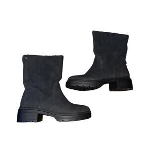 Rocket Dog Idea Black Faux Suede Fur Boots Size 10 NWOT Outerwear Winter